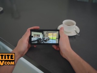 Saucy Spanish babe Apolonia Lapiedra takes your dick deep