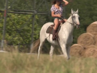 Stephanie Gets Fucked On The Farm