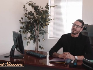 SWEET SINNER - Hot Brunette Tells Her Friends About The Time She Fucked Her Super Tasty Teacher