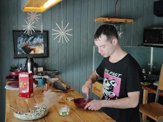 Горбуша гриль