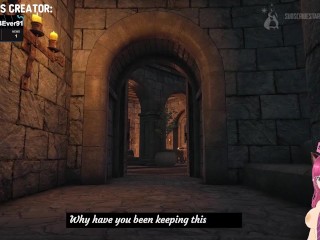 Monster Hunter Soul Gets Fucked Like a Busty Slut (Skyrim4Ewver91 Animation) - Jazziuu