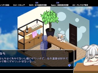 【H GAME】秘湯ガール♡Hドットアニメーション エロアニメ｜エロ同人｜Hentai｜Anime｜Doujin
