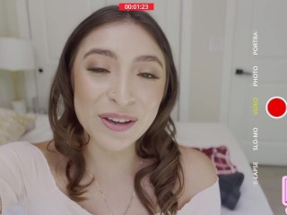 Ambitious Amber Summer Cant Wait take a Ride on new Stepbro's Dick to Sway his vote