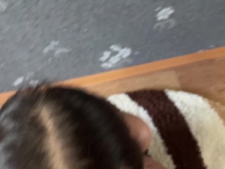 💕licked and fucked in the mouth and pussy of a skinny beautiful girl realtor💕