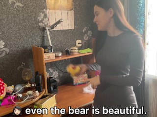 💕licked and fucked in the mouth and pussy of a skinny beautiful girl realtor💕