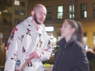 "CUM INSIDE ME!" - Petite Italian Teen Eva Generosi Picked Up In Public For Pussy Creampie