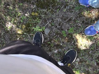 50 year old turkish stepmom shows her hairy pussy to her perverted american stepson