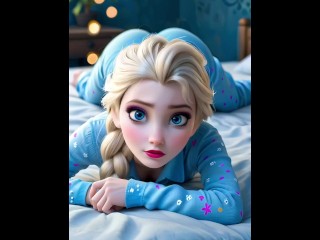 Its crazy animation Elsa disney