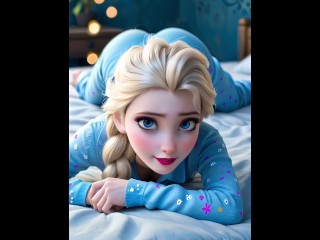Its crazy animation Elsa disney