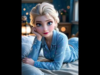 Its crazy animation Elsa disney