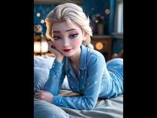 Its crazy animation Elsa disney