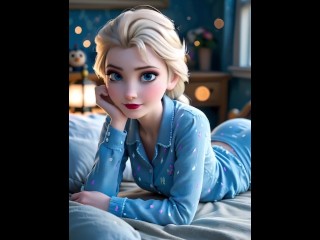 Its crazy animation Elsa disney