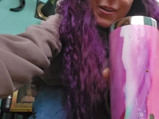 Nerdy Faery Watersports Piss Compilation