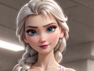 О боже, Эльза Дисней Аниме хентай