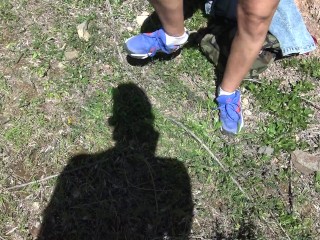 Kurdish granny starts pissing in front of her perverted 18 year old stepson