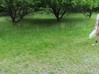 【個人撮影】ドローンを使って露出狂を激写