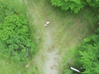【個人撮影】ドローンを使って露出狂を激写