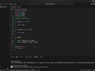 #19 Function overloading