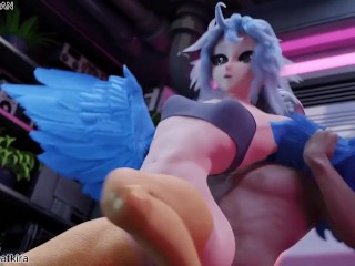 Happy Harpy Papi Breeding and Egg Laying [Monster Musume] [TDonTran]