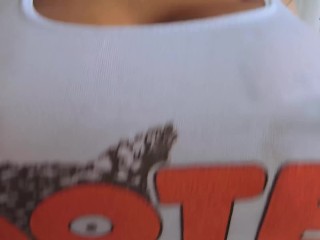 BIG BOOTY HOOTERS WAITRESS GETS A CREAMPIE - LEXIS STAR