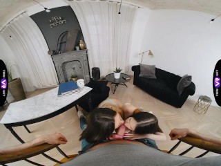 Bookworm Vivien Doll Gets A Threesome She Didnt Expect - TeenMegaWorld