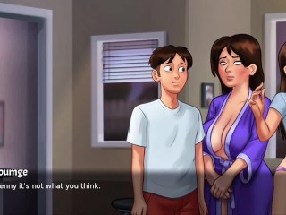 I Got Caught Kiss My StepMom - Debbie's New Update Summertime Saga