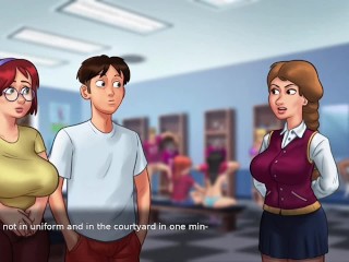 I Got Caught Kiss My StepMom - Debbie's New Update Summertime Saga