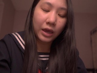 Nailing A 33 Year Old Man - Japanese School Girl