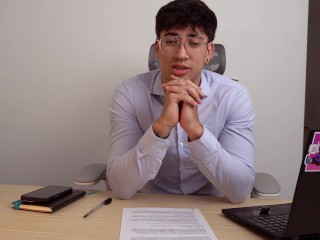 Professor confesses that he's attracted to you - Bastian Blanc - JOI for women