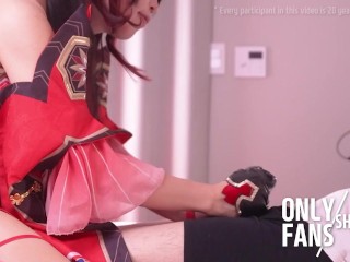 【Honkai StarRail】🏮Sparkle cosplayer Handjob Cowgirl sex, hentai japanese shemale cosplay 6