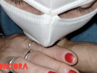 18 year old Russian girl gives a nice blowjob and swallows cum at my house aroncora