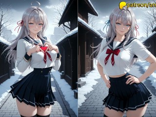 Alisa Mikhailovna Kujou: School Secrets Unleashed in a Hardcore Orgy