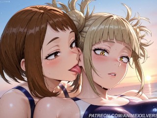 Ochaco X Himiko Hentai Fan Art MHA