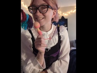 Want to come count down to 20 with me😉 trying out my new pink punch sunset mushroom toy🥵💦👀