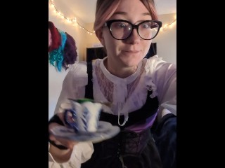 Want to come count down to 20 with me😉 trying out my new pink punch sunset mushroom toy🥵💦👀