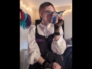 Want to come count down to 20 with me😉 trying out my new pink punch sunset mushroom toy🥵💦👀