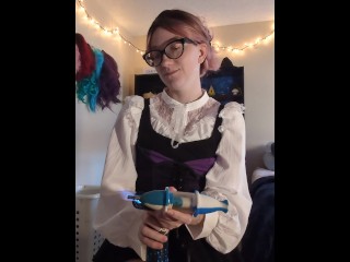 Want to come count down to 20 with me😉 trying out my new pink punch sunset mushroom toy🥵💦👀