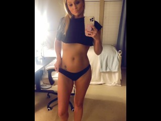 Amateur sexy blonde milf