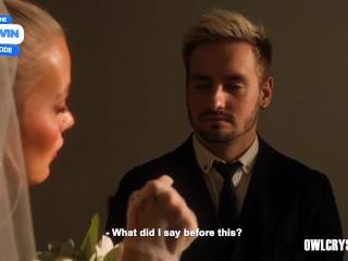 The luxury bride is left alone with the photographer and cheats on her groom