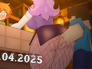 Minecraft - harasses a female shop visitor ! Hentai Anime sex * cartoon porn * 2d 2025