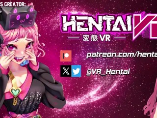 Mai Shiranui with vibrating dildo with her tits out (HentaiVR animation) - Jazziuu