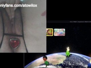 francaise gameuse joue avec son cul avec ses abonnés (english subtitle)