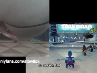 francaise gameuse joue avec son cul avec ses abonnés (english subtitle)