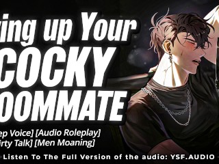 BREAKING IN YOUR SUBMISSIVE ROOMMATE | Male Moaning | Men Whimpering