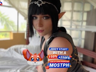 Shadowheart From Baldurs Gate 3 Sucks & Fucks, Creampie