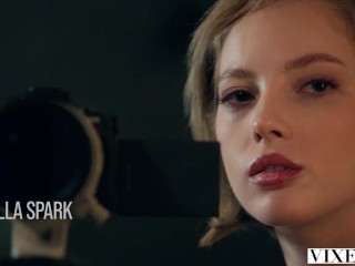 VIXEN Stunning Cock Hungry Model Nicole Kitt Mixes Business With Pleasure