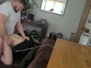 FUcking my ex wife, 1st i fuck her, then she fuck me by dildo. Pegging at the end !