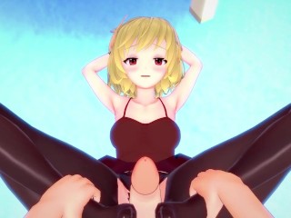 POV Hentai Footjob from Citrinne from Fire Emblem