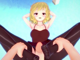 POV Hentai Footjob from Citrinne from Fire Emblem