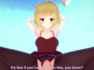 POV Hentai Footjob from Citrinne from Fire Emblem